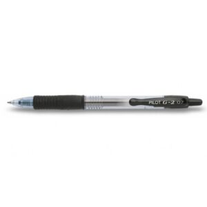 BOLIGRAFO ROLLER GEL RETRAC.G-2 NEGRO PILOT BL-G2-7-B | PACK 12 UNIDADES
