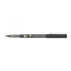 BOLIGRAFO ROLLER TINTA LIQUIDA V7 NEGRO PILOT BX-V7-B | PACK 12 UNIDADES