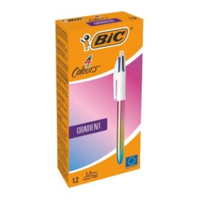 BOLI BIC CUATROGRADIENTE CAJA 12 | PACK 12 UNIDADES