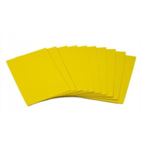 BOLSA DE 10 LAMINAS GOMA EVA 40X60 CM. EN COLOR AMARILLO FAIBO 1655-10-05