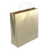 BOLSA PAPEL CON ASAS KRAFT ORO M 27X12X37 CM BISMARK 329846 | PACK 25 UNIDADES BOLSA PAPEL CON ASAS KRAFT ORO M 27X12X37 CM BISMARK 329846 | PACK 25 UNIDADES