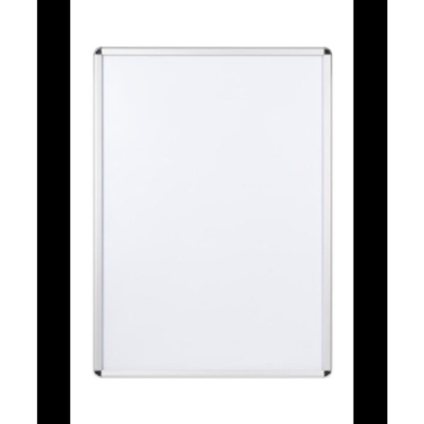 Bi-Office VT460415280 marco para pared Rectángulo Blanco Aluminio