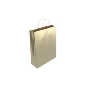 Bismark 329845 bolsa de papel Oro | PACK 25 UNIDADES