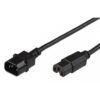 Microconnect PE011403 cable de transmisión Negro 3 m C14 acoplador C15 acoplador