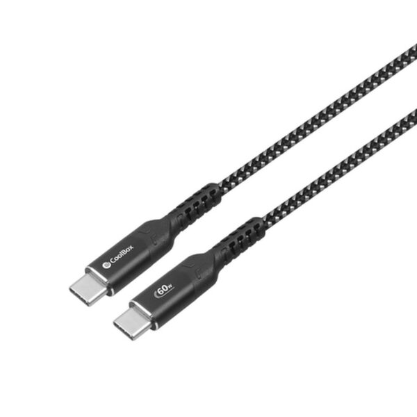 CABLE USB-C>USB-C 60W CARGA