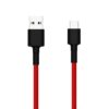 CABLE XIAOMI USB MACHO / USB-C MACHO 1M BLACK/RED CABLE XIAOMI USB MACHO / USB-C MACHO 1M BLACK/RED