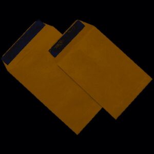 CAJA 100 BOLSAS RADIOGRAFIA (370X450) KRAFT 90 GRS.AUTOSAM. AUTOADHESIVO CON TIRA DE SILICONA SAM 147550