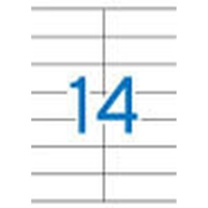 CAJA 100 HOJAS ETIQUETA BLANCA ILC 105X40 1275 APLI CAJA 100 HOJAS ETIQUETA BLANCA ILC 105X40 1275 APLI