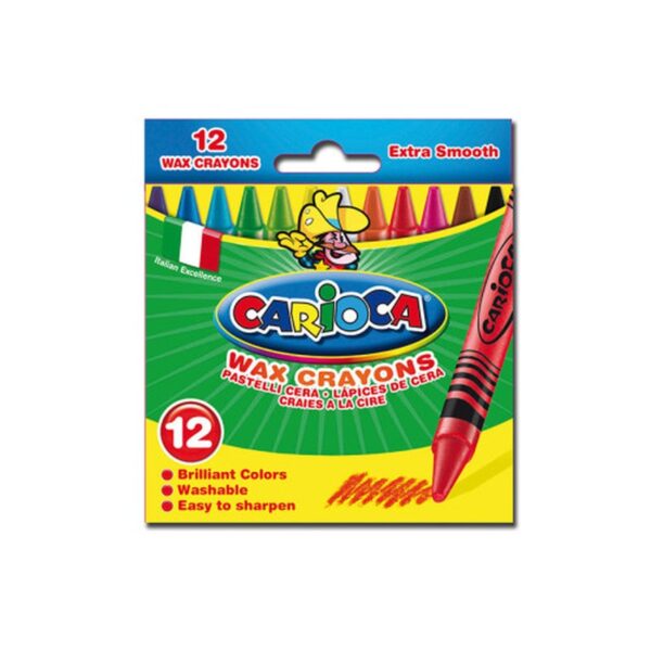 CAJA 12 CERAS PASTEL CARIOCA 42365