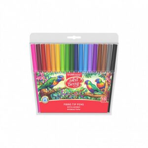 CAJA 18 ROTULADORES SUPER LAVABLES COLORES SURTIDOS ARTBERRY 33051 CAJA 18 ROTULADORES SUPER LAVABLES COLORES SURTIDOS ARTBERRY 33051