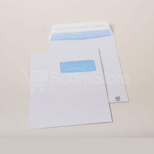 CAJA 250 BOLSAS DIN C4 (229X324) OFSSET BLANCO 100 GRS. V.D. 50X110 B.220 D.20 AUTOSAM AUTOADHESIVO CON TIRA SILICONA SAM 148900