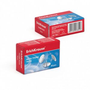 Alternative view of CAJA 50 CHINCHETAS NIQUELADAS ERICH KRAUSE 7851