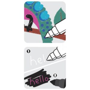 Alternative view of CAJA 8 ROTULADORES MAXI MAGIC + 2 ROTULADORES MÁGICOS MILAN 80023