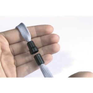 Alternative view of CAJA DE 10 CINTAS PARA IDENTIFICADOR EN TEXTIL ANCHO 10MM COLOR GRIS DURABLE 8119-10