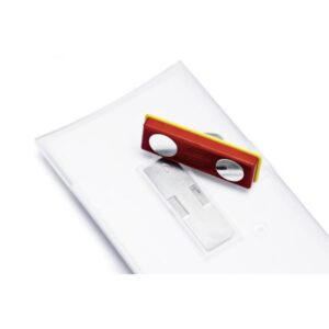 CAJA DE 25 IDENTIFICADORES CON PINZA ROJO 60X90 DURABLE 8106-03 CAJA DE 25 IDENTIFICADORES CON PINZA ROJO 60X90 DURABLE 8106-03