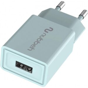 CARGADOR USB NUBBEH 10W 2A TURQUOISE PARA CASA