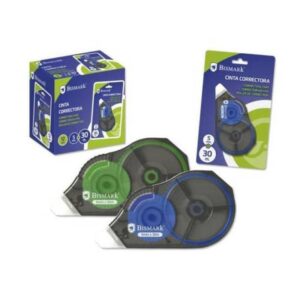 CINTA CORRECTORA 30 METROS X 5 MM. BISMARK 325759 | PACK 12 UNIDADES