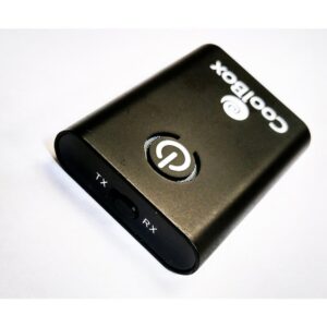 TRANSMISOR / RECEPTOR BLUETOOTH COOLBOX AUDIOLINK BLACK