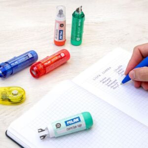 BOTE 40 CINTAS CORRECTORAS MINI 5MMX6M MILAN 1301940SNC BOTE 40 CINTAS CORRECTORAS MINI 5MMX6M MILAN 1301940SNC