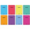 CUADERNO SERIE POLIPAC TAPA POLIPROPILENO 4º (155X215MM.) 80 HOJAS CUADRÍCULA 4X4 8 COLORES SURTIDOS PACSA 16962 | PACK 5 UNIDADES CUADERNO SERIE POLIPAC TAPA POLIPROPILENO 4º (155X215MM.) 80 HOJAS CUADRÍCULA 4X4 8 COLORES SURTIDOS PACSA 16962 | PACK 5 UNIDADES