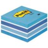 CUBO 450 HOJAS NOTAS ADHESIVAS 76X76MM COLORES SURTIDOS AZULES 2028-B POST-IT 7100172385 CUBO 450 HOJAS NOTAS ADHESIVAS 76X76MM COLORES SURTIDOS AZULES 2028-B POST-IT 7100172385
