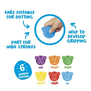 Alternative view of Carioca Teddy Crayons BABY - 48 Uds