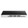 D-Link DGS-1210-28P/ME/E switch Gestionado L2/L3 Gigabit Ethernet (10/100/1000) Energía sobre Ethernet (PoE) 1U