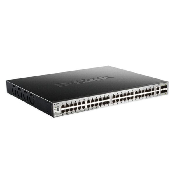 D-Link DGS-3130-54PS Gestionado L3 Gigabit Ethernet (10/100/1000) Energía sobre Ethernet (PoE) Negro, Gris