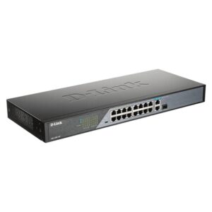 D-Link DSS-100E-18P switch No administrado Fast Ethernet (10/100) Energía sobre Ethernet (PoE) Negro