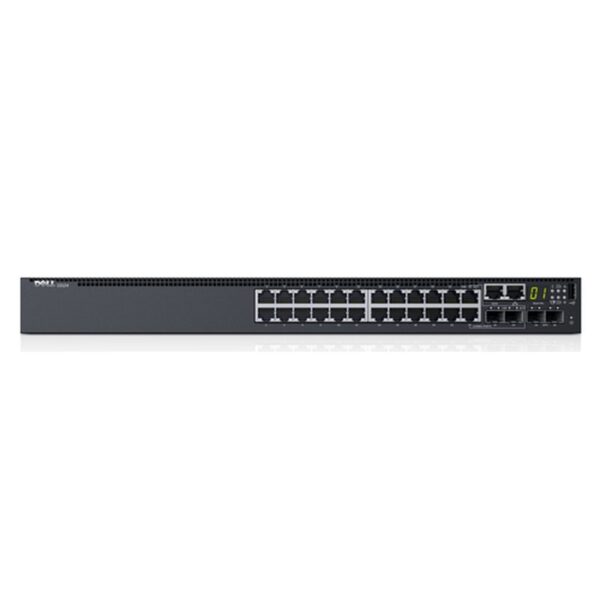 DELL PowerConnect S3124 Gestionado L2/L3 Gigabit Ethernet (10/100/1000) 1U Negro