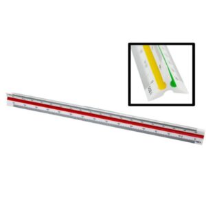 Alternative view of ESCALIMETRO PLASTICO 30 CM BISMARK 303641