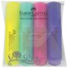 ESTUCHE 4 MARCADORES FLUOR TEXTLINER SURTIDO PASTEL FABER CASTELL 154610 ESTUCHE 4 MARCADORES FLUOR TEXTLINER SURTIDO PASTEL FABER CASTELL 154610