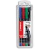 STABILO OHPen universal permanent, 4 Pack marcador permanente Punta redonda Negro, Azul, Verde, Rojo 4 pieza(s) STABILO OHPen universal permanent, 4 Pack marcador permanente Punta redonda Negro, Azul, Verde, Rojo 4 pieza(s)
