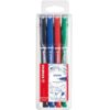 STABILO SENSOR fine rotulador de punta fina Fino Negro, Azul, Verde, Rojo 4 pieza(s) STABILO SENSOR fine rotulador de punta fina Fino Negro, Azul, Verde, Rojo 4 pieza(s)