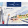 ESTUCHE DE METAL CON 24 LÁPICES DE COLORES ACUARELABLES GOLDFABER. FABER CASTELL 114624 ESTUCHE DE METAL CON 24 LÁPICES DE COLORES ACUARELABLES GOLDFABER. FABER CASTELL 114624