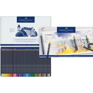ESTUCHE DE METAL CON 36 LÁPICES DE COLORES GOLDFABER. FABER CASTELL 114736 ESTUCHE DE METAL CON 36 LÁPICES DE COLORES GOLDFABER. FABER CASTELL 114736