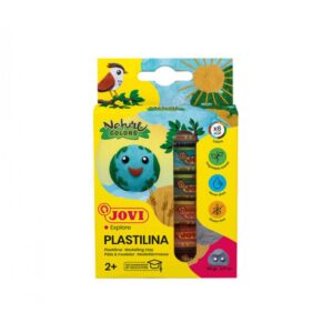 Alternative view of ESTUCHE PLASTILINA 6 BARRAS DE 15GR COLORES SURTIDOS GAMA NATURE JOVI 90/6N