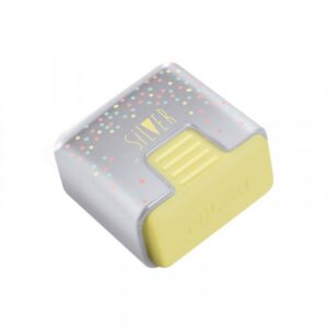 EXPOSITOR 30 GOMAS DE MIGA DE PAN CON FUNDA PROTECTORA SILVER MILAN CMMS430SL