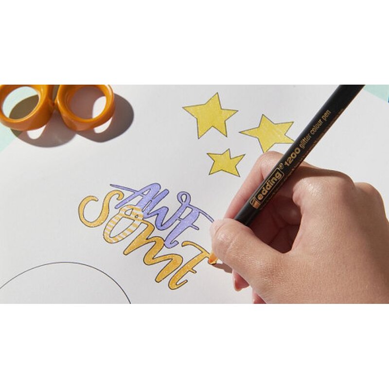 Edding 4-1200-5-3 rotulador Aqua, Negro, Verde claro, Rojo, Amarillo 1 pieza(s) Edding 4-1200-5-3 rotulador Aqua, Negro, Verde claro, Rojo, Amarillo 1 pieza(s) - Imagen 4