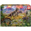 Educa Dinosaur Gathering Puzzle rompecabezas 500 pieza(s) Educa Dinosaur Gathering Puzzle rompecabezas 500 pieza(s)