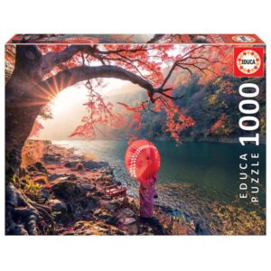 Educa Sunrise In Katsuma River Puzzle rompecabezas 1000 pieza(s)