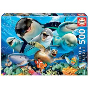 Educa Underwater Selfies Puzzle rompecabezas 500 pieza(s)