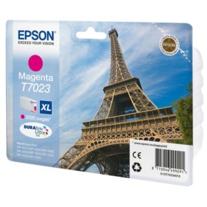 Alternative view of Epson Eiffel Tower Cartucho T70234010 magenta XL
