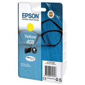 Alternative view of Epson Singlepack Yellow 408 DURABrite Ultra Ink