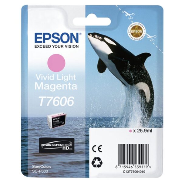 Epson T7606 Magenta claro vivo