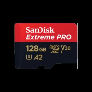 Ext PRO microSDXC 128GB+SD 200MB/s