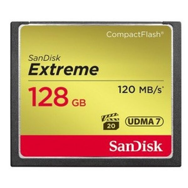 Extreme CF 120MB/s 85MB/s UDMA7 128GB