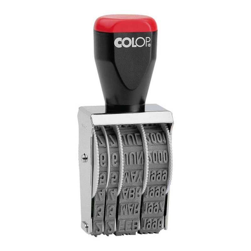FECHADOR MANUAL 7MM ESPAÑOL 07000 COLOP 108711 FECHADOR MANUAL 7MM ESPAÑOL 07000 COLOP 108711