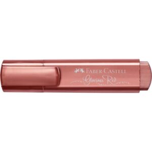 Faber-Castell Textliner 46 marcador 1 pieza(s) Rojo metalizado | PACK 10 UNIDADES Faber-Castell Textliner 46 marcador 1 pieza(s) Rojo metalizado | PACK 10 UNIDADES