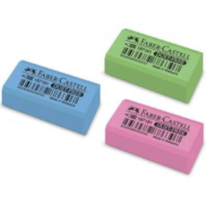 GOMA DE BORRAR DUST-FREE FABER CASTELL 187219 | PACK 30 UNIDADES